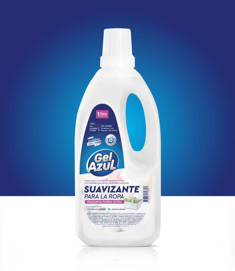 detergente líquido gel azul, 35lav